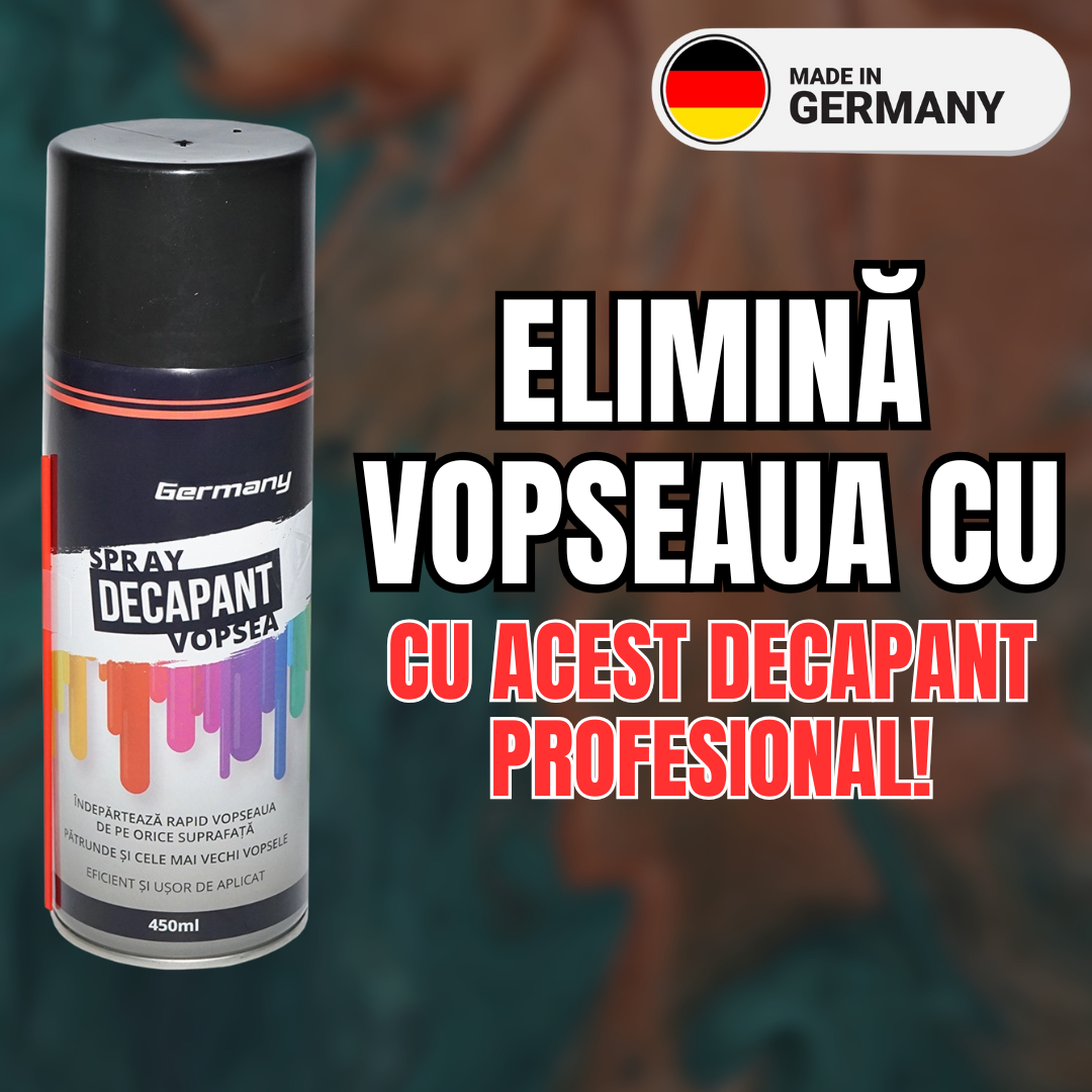 Decapant Profesional Pentru Indepărtarea Vopselei