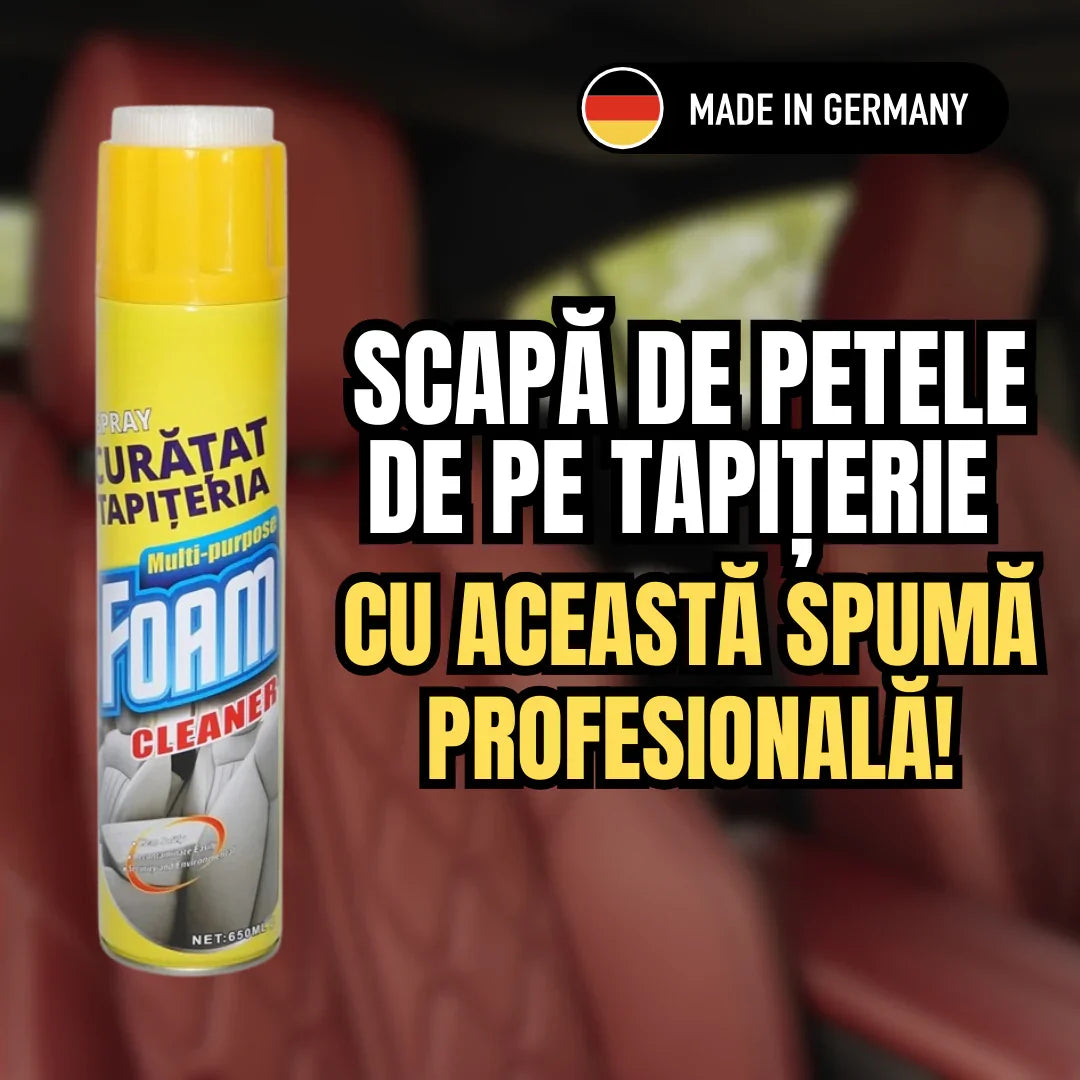 Spumă Profesională de Curățare Pete