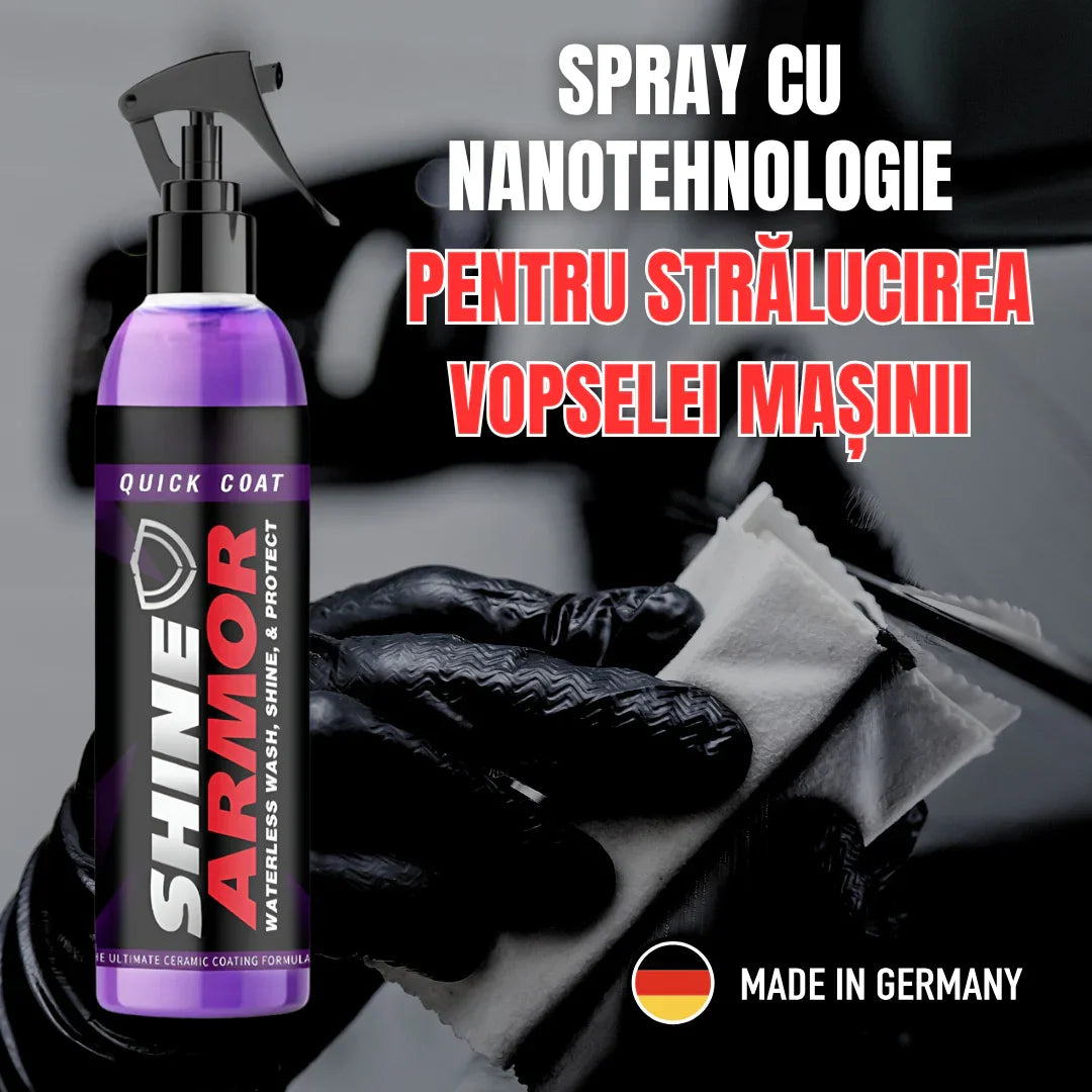 Spray Cu Nanotehnologie Pentru Strălucirea Vopselei