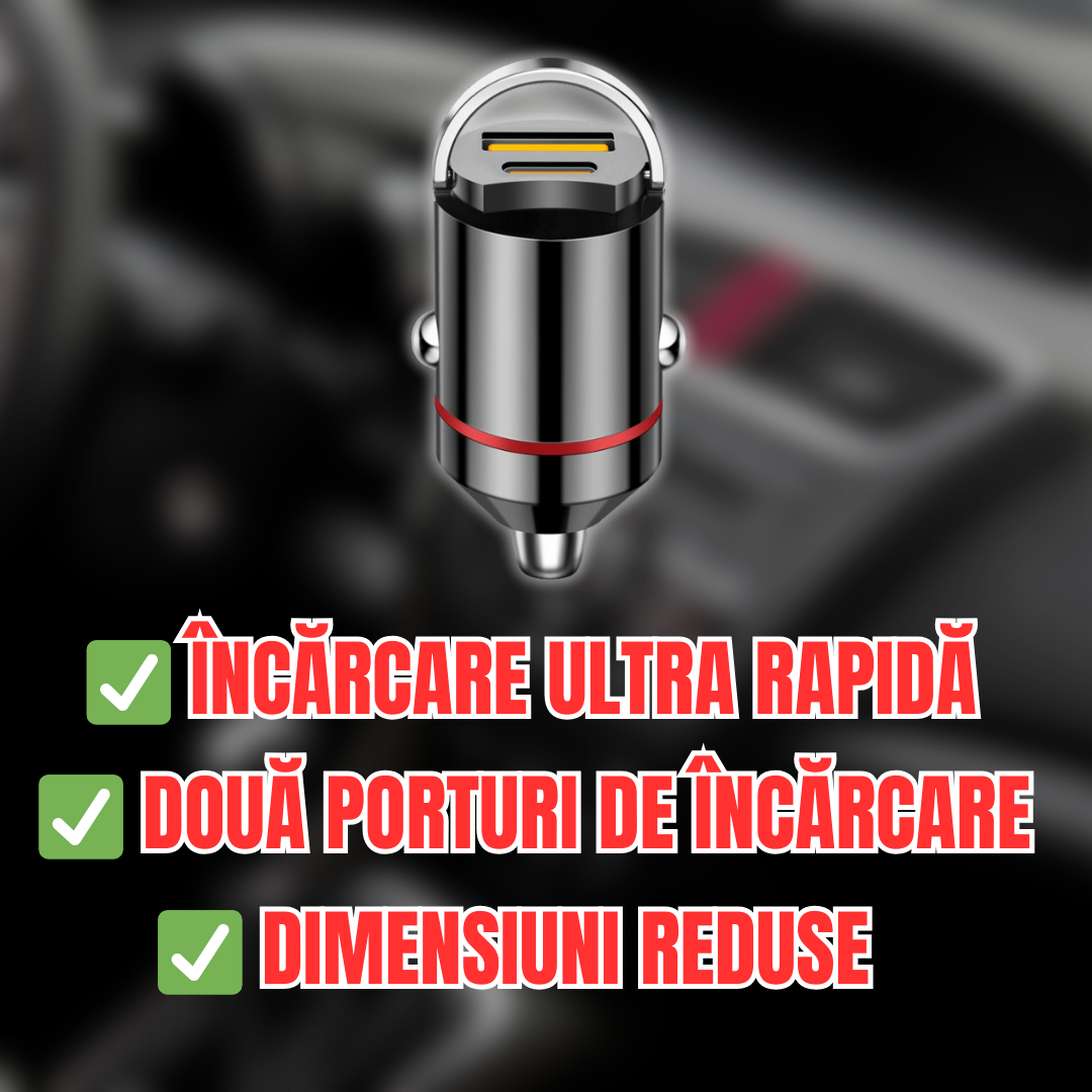 Încărcător Auto Pentru Bricheta 100W